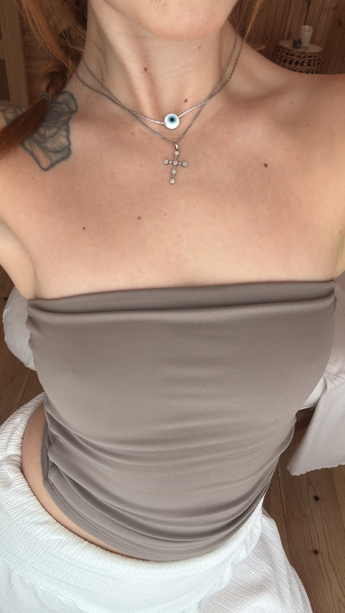 Pendentif Oeil Protecteur - Petit Argent