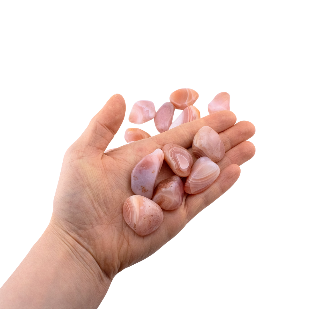 Pierre roulé - Agate Abricot