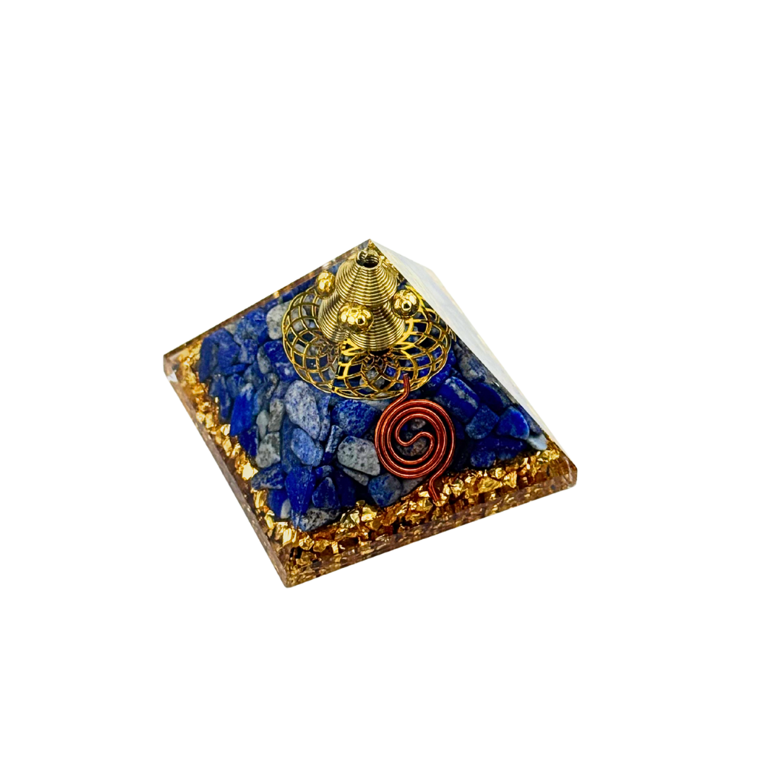 Lapis Lazuli Orgonite - Pyramide