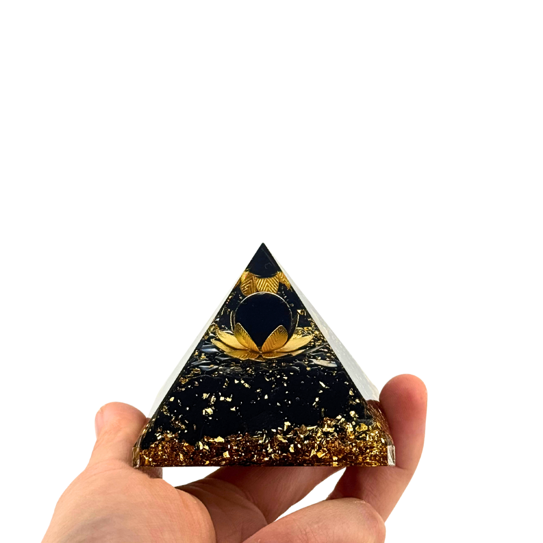 Tourmaline noire - Pyramide Orgonite