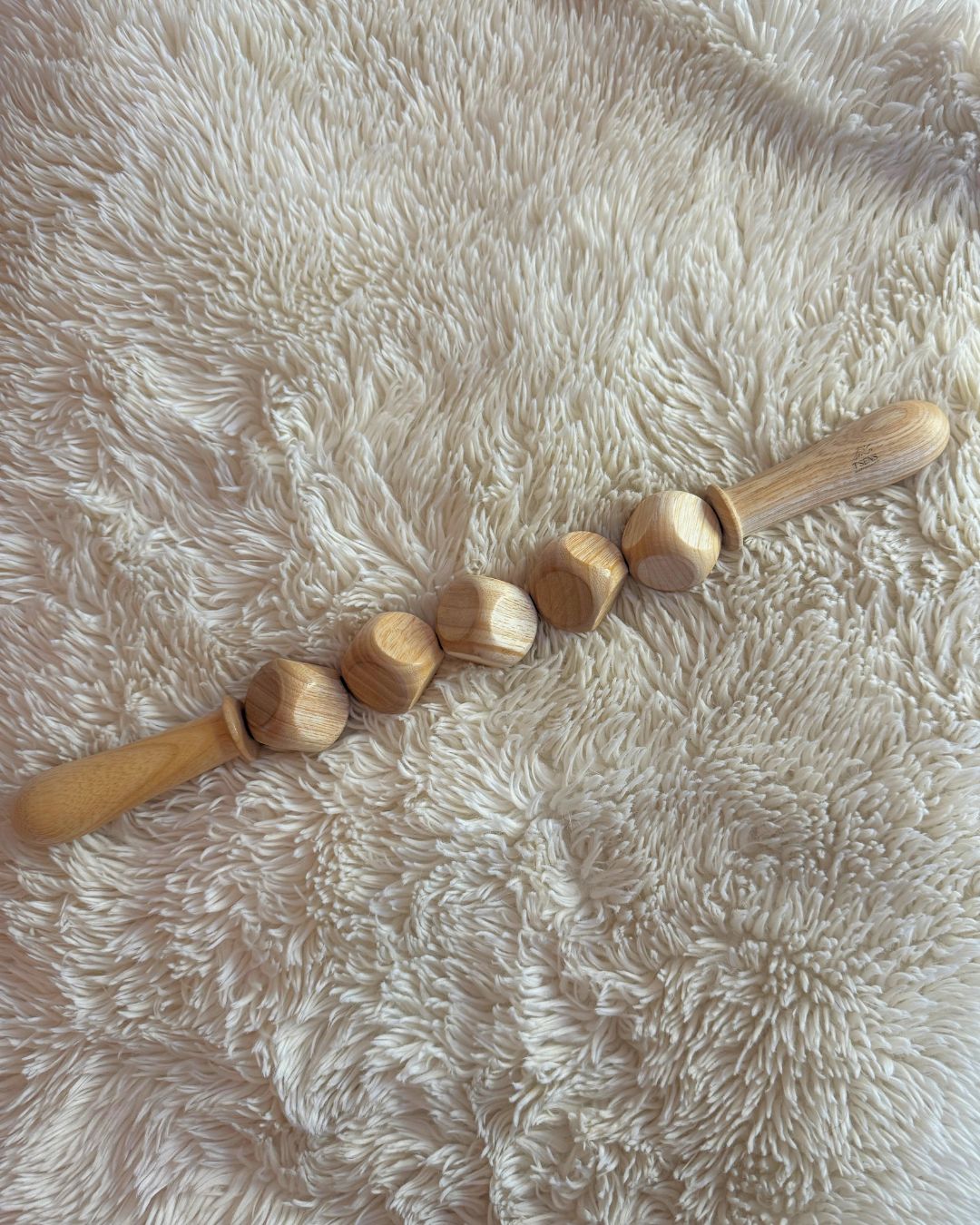 Rouleau à cubes en bois – Madérothérapie