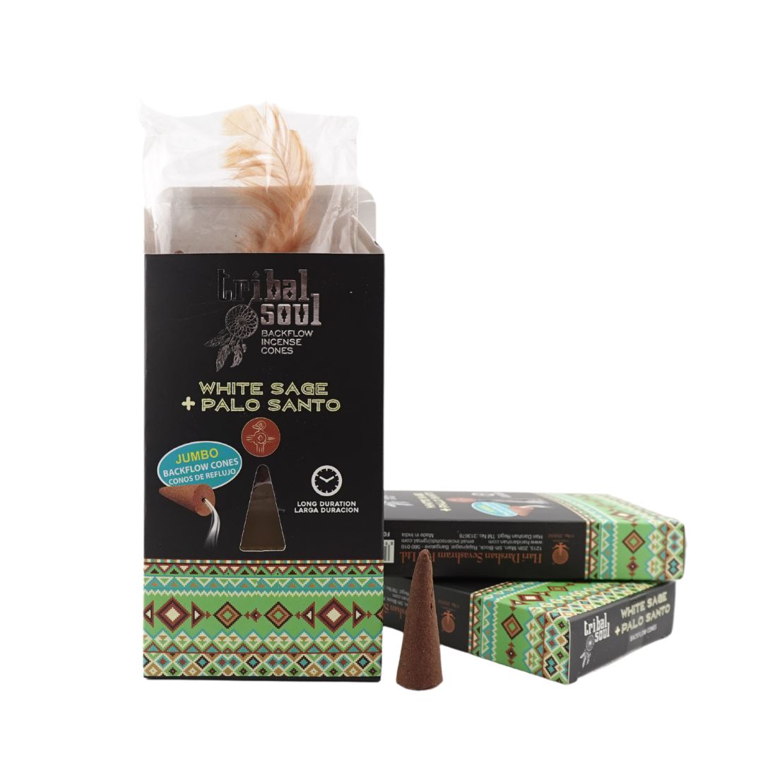 Tribal Soul - Palo Santo & White Sage Cône