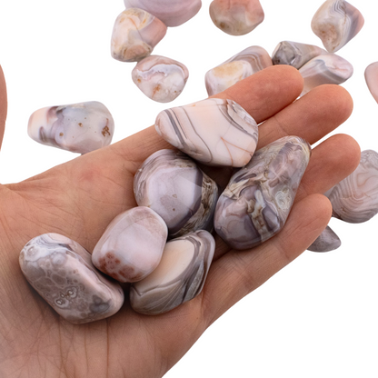 Pierre roulé - Agate Rose