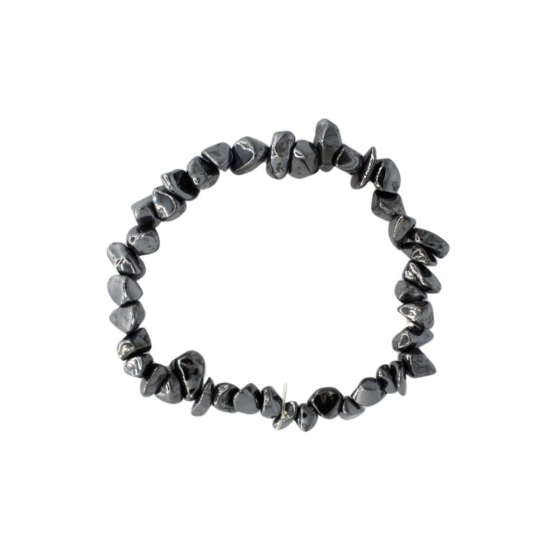 Bracelet chips - Hématite