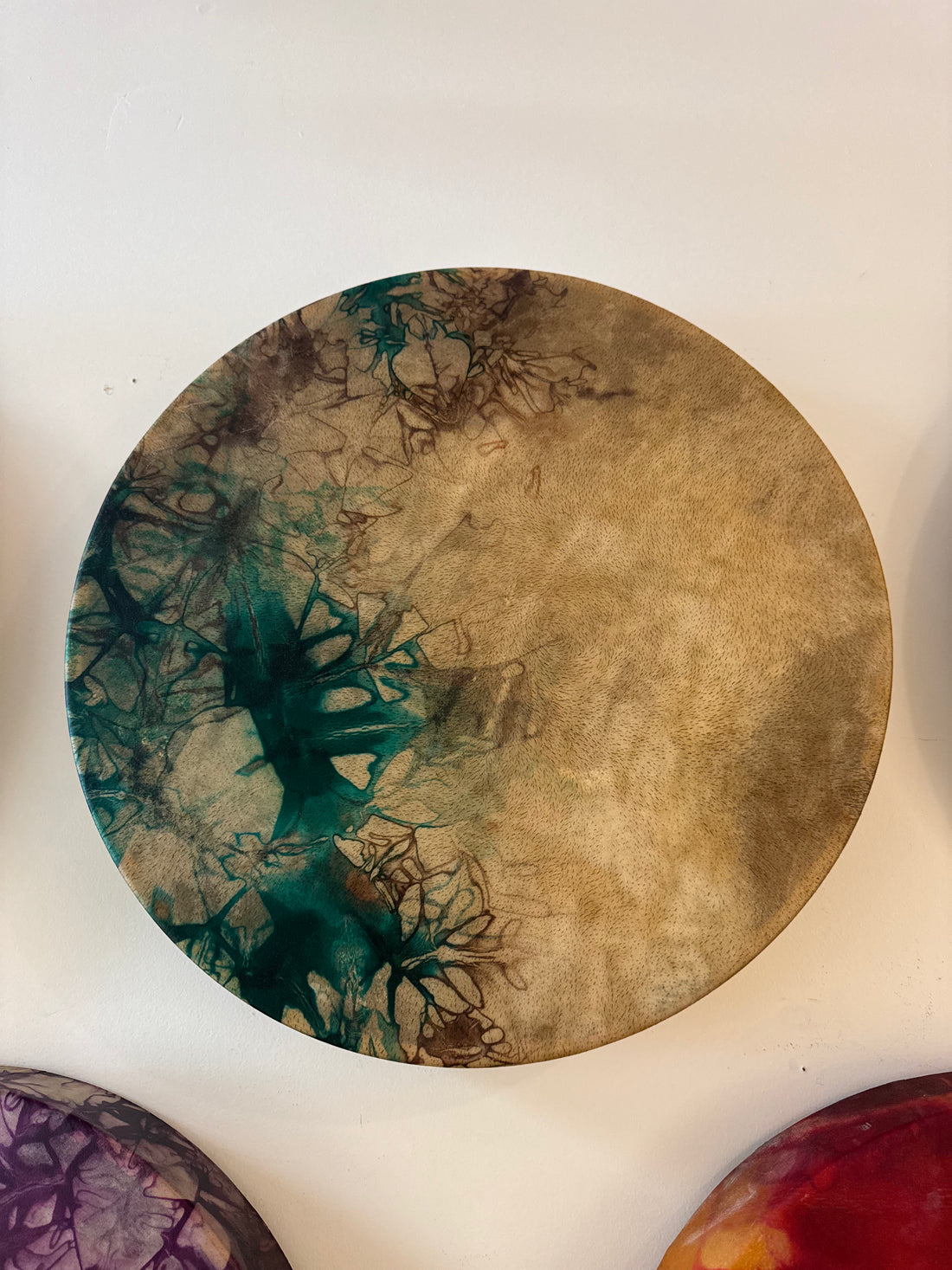 Tambour à main Uni-son, Bison | Turquoise-noir