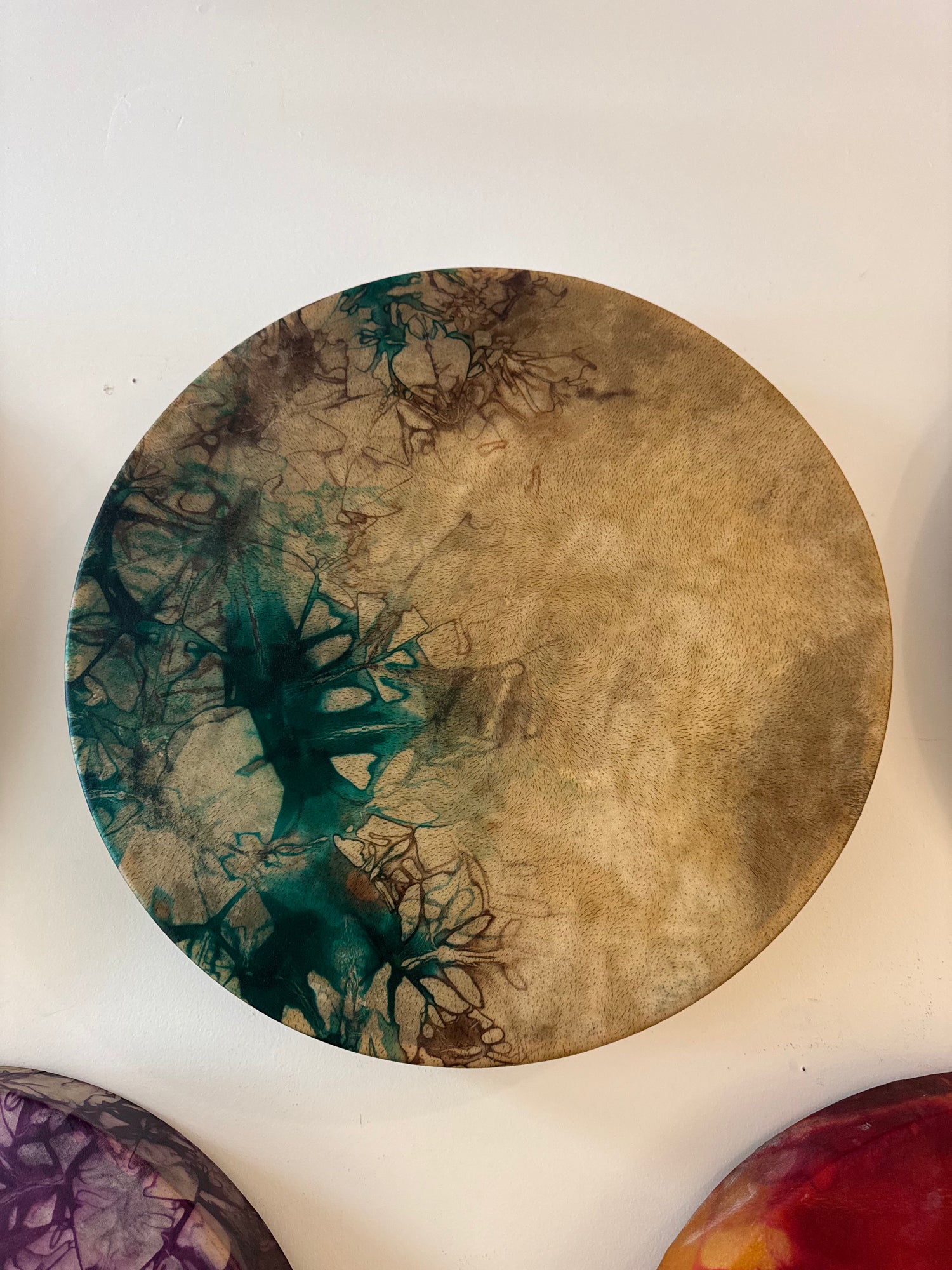 Tambour à main Uni-son, Bison | Turquoise-noir