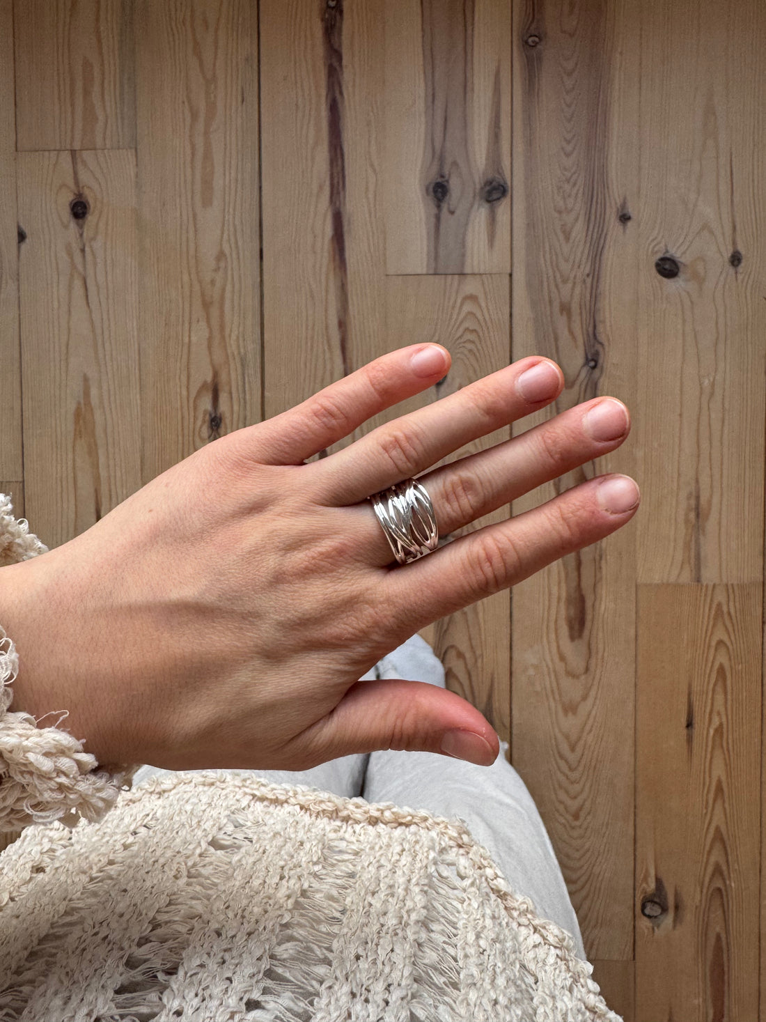 Bague - The drizzy Silver