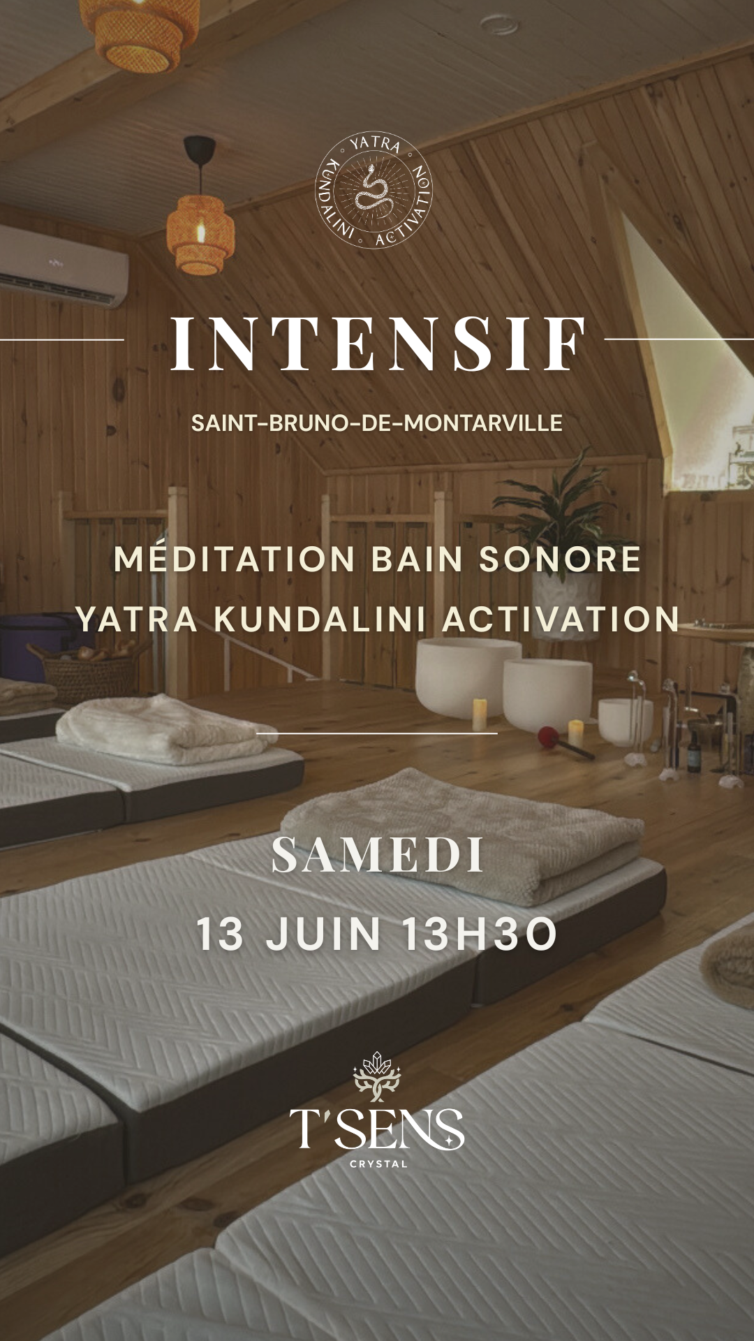 Intensif Méditation Bain Sonore x Yatra Kundalini Activation