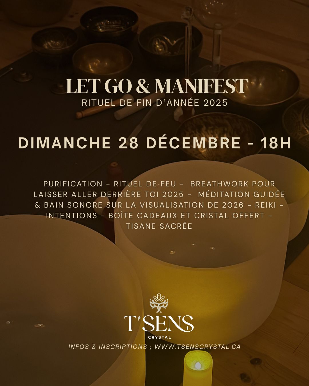 LET GO &amp; MANIFEST - Rituel de fin d&