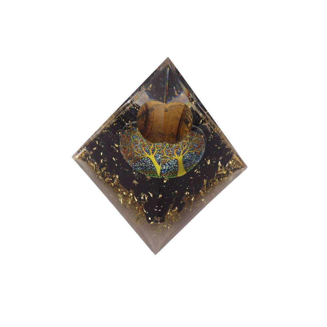 Pyramide - Orgonite Tourmaline