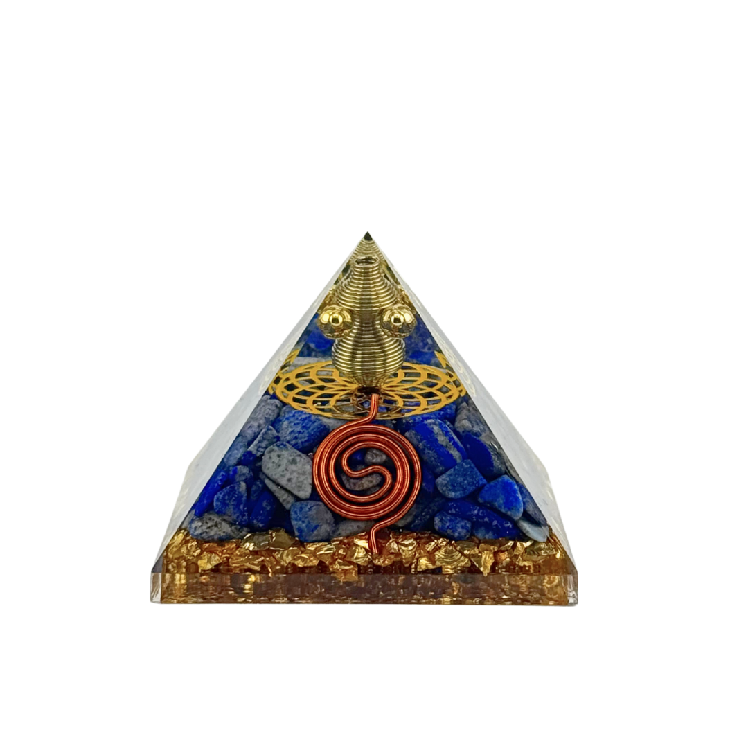 Lapis Lazuli Orgonite - Pyramide