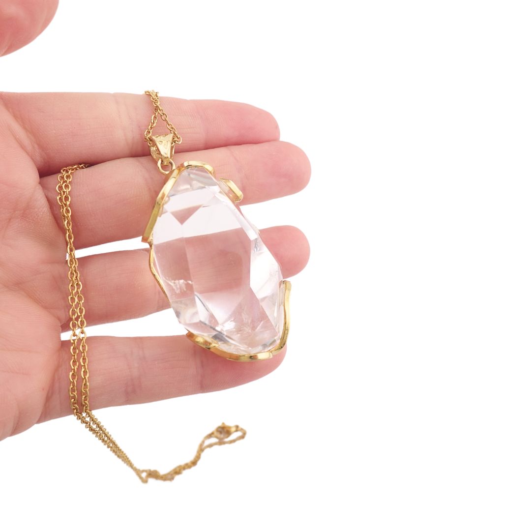 Quartz Clair Poli Gros Gold