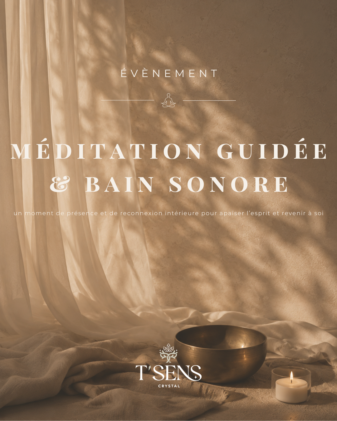 Méditation guidée &amp; Bain sonore