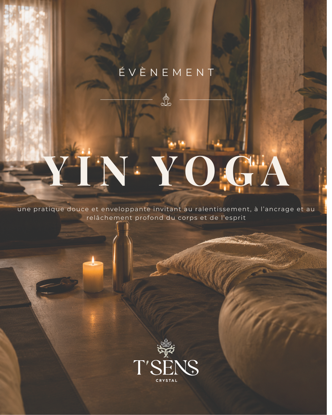 Yin Yoga - ACHAT FORFAIT 10 COURS