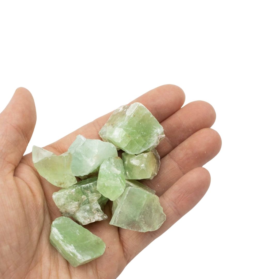 Pierre brute  - Calcite verte