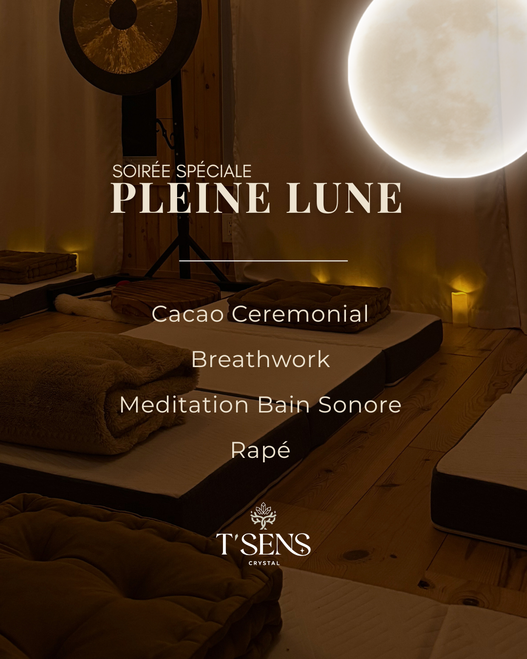 Soirée Spéciale PLEINE LUNE - 3 JANVIER